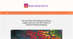 Desktop Screenshot of machineknittingtodyefor.com